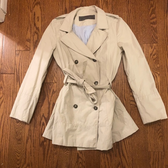 Zara Jackets & Blazers - ZARA Glen Short Trench Jacket